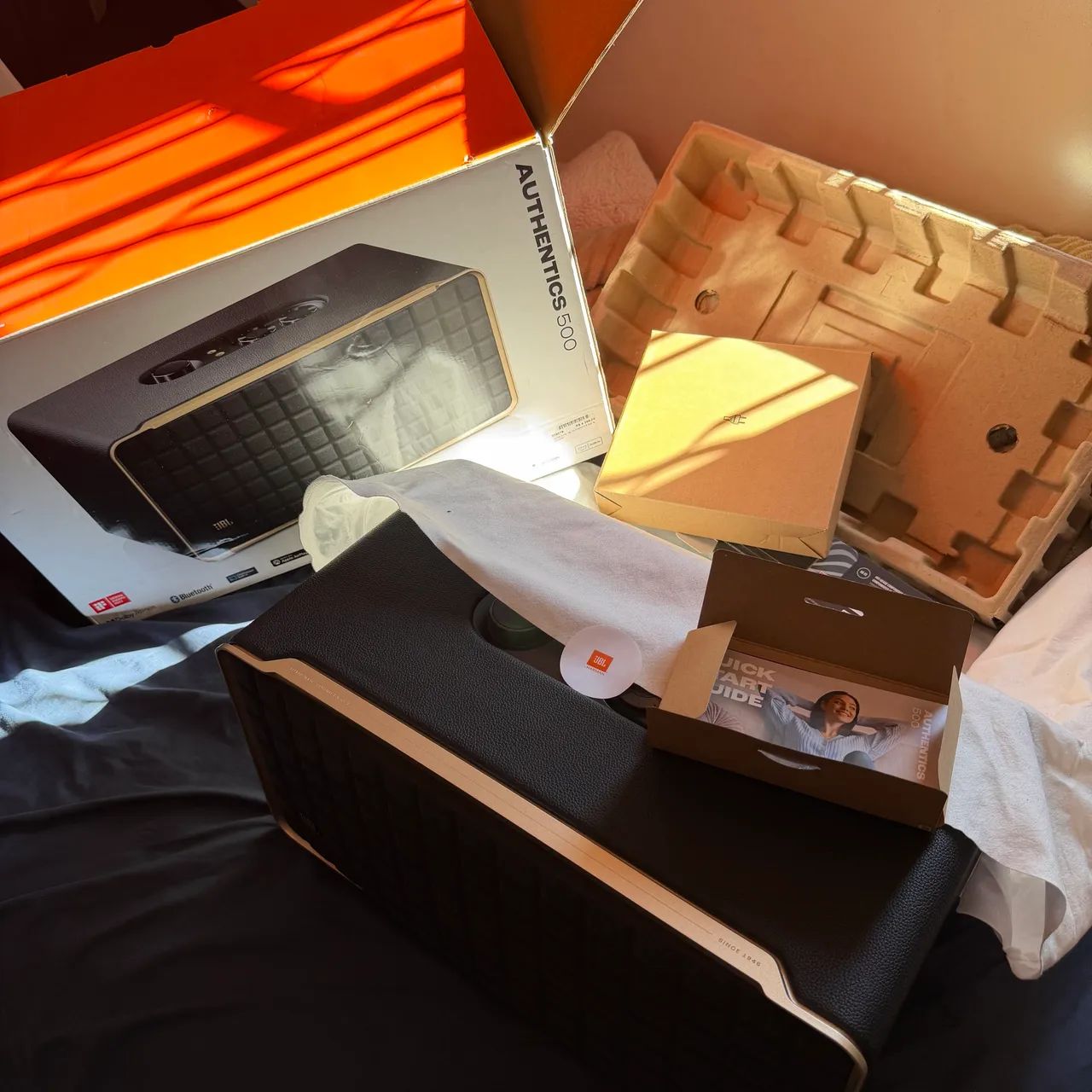 jbl authentics 500 nova com garantia
