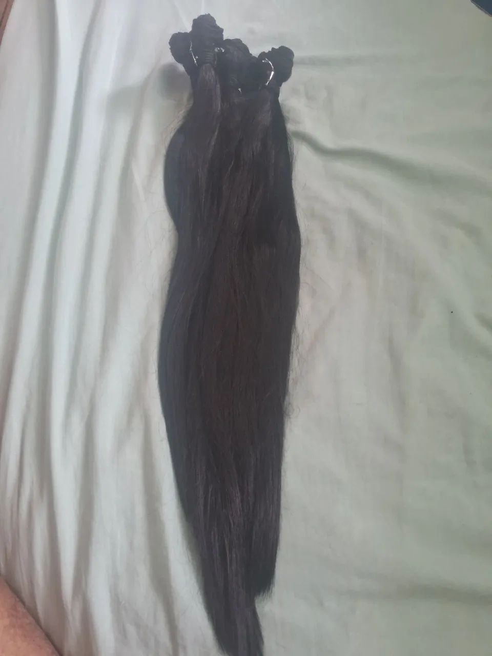 Cabelo humano 320gr  - Foto 3