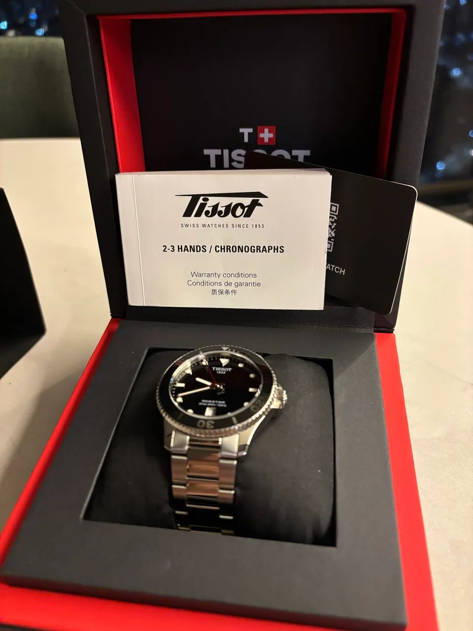 Relógio TISSOT SEASTAR 1000 40MM - Foto 4