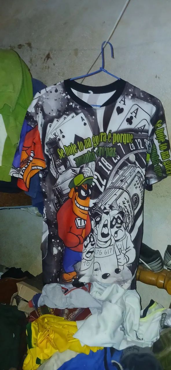Camisa dos metralha dos baile  - Foto 2