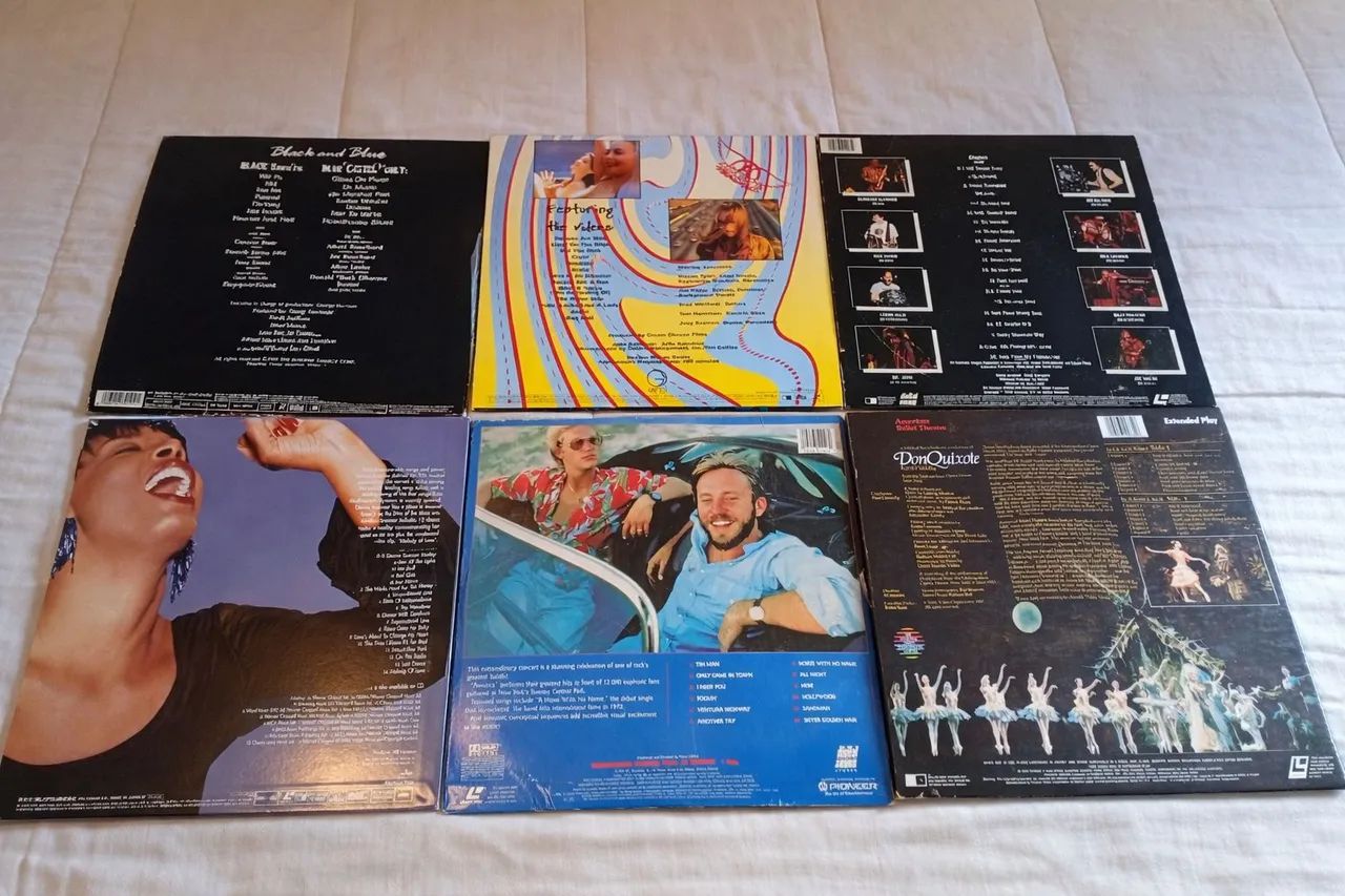 Laser Disc originais Donna Summer, Ringo Star, Aerosmith e outros - Foto 2