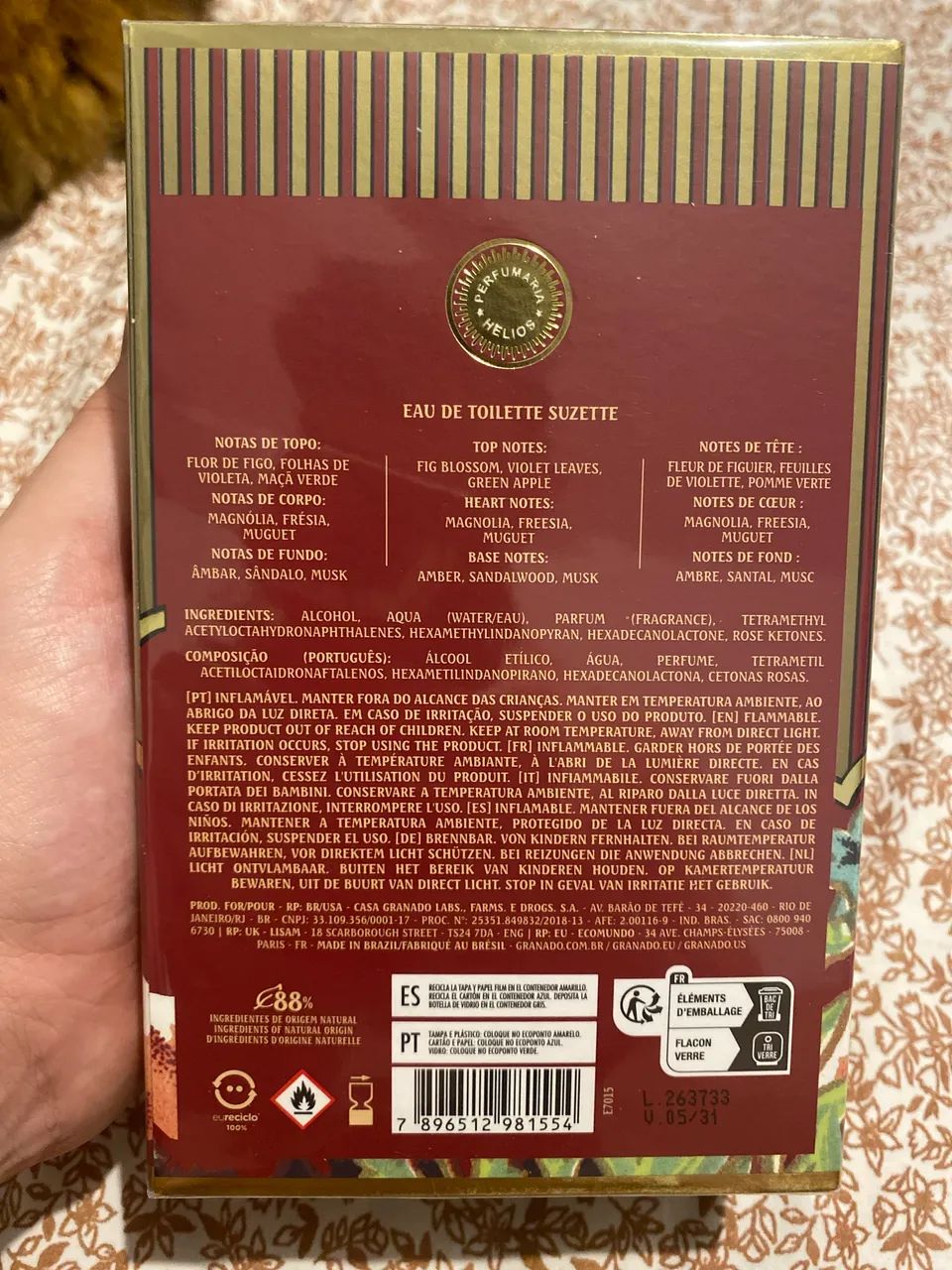 Suzette, perfume edt Granado, 100ml - Foto 2