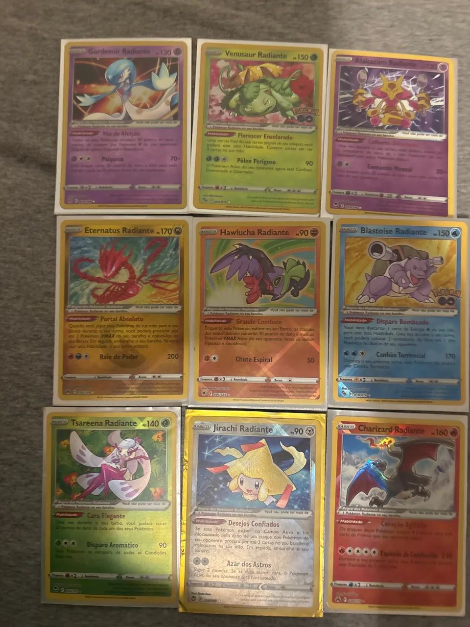 Cartas de Pokémon shiny