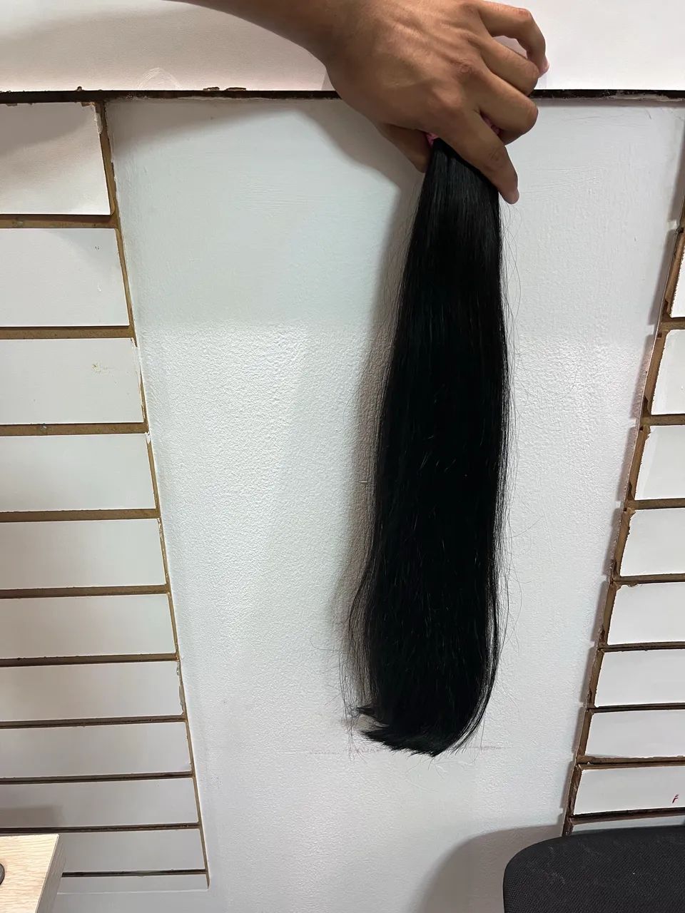 Cabelo 100% humano liso 65cm - Foto 5