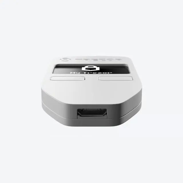 Trezor One - Carteira Fria de Criptoativos - Branco - Foto 4