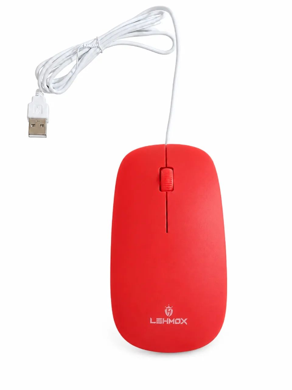 Mouse USB Com Fio LEHMOX LEY-1564 Silencioso Ergonômico Plug Play - Foto 4