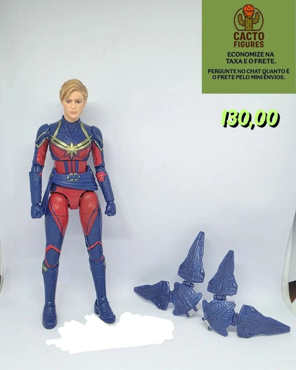 MARVEL LEGENDS CAPITÃ MARVEL 2PACK RESGATE