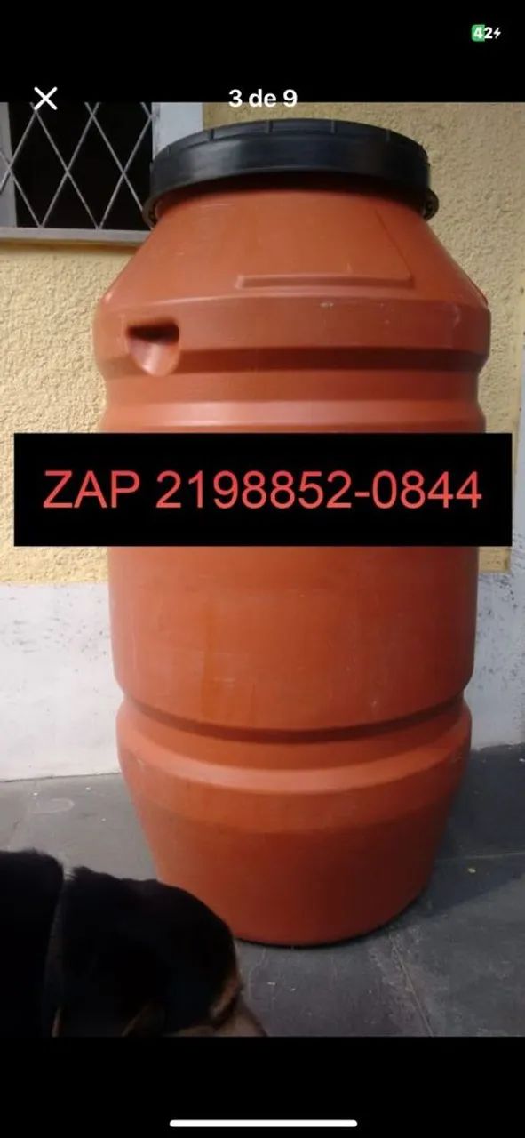 Bombonas de 240 litros, Bombona, Galão, Tonel, Barril, Tambor pra Água Gelo Ração Filtro  - Foto 2