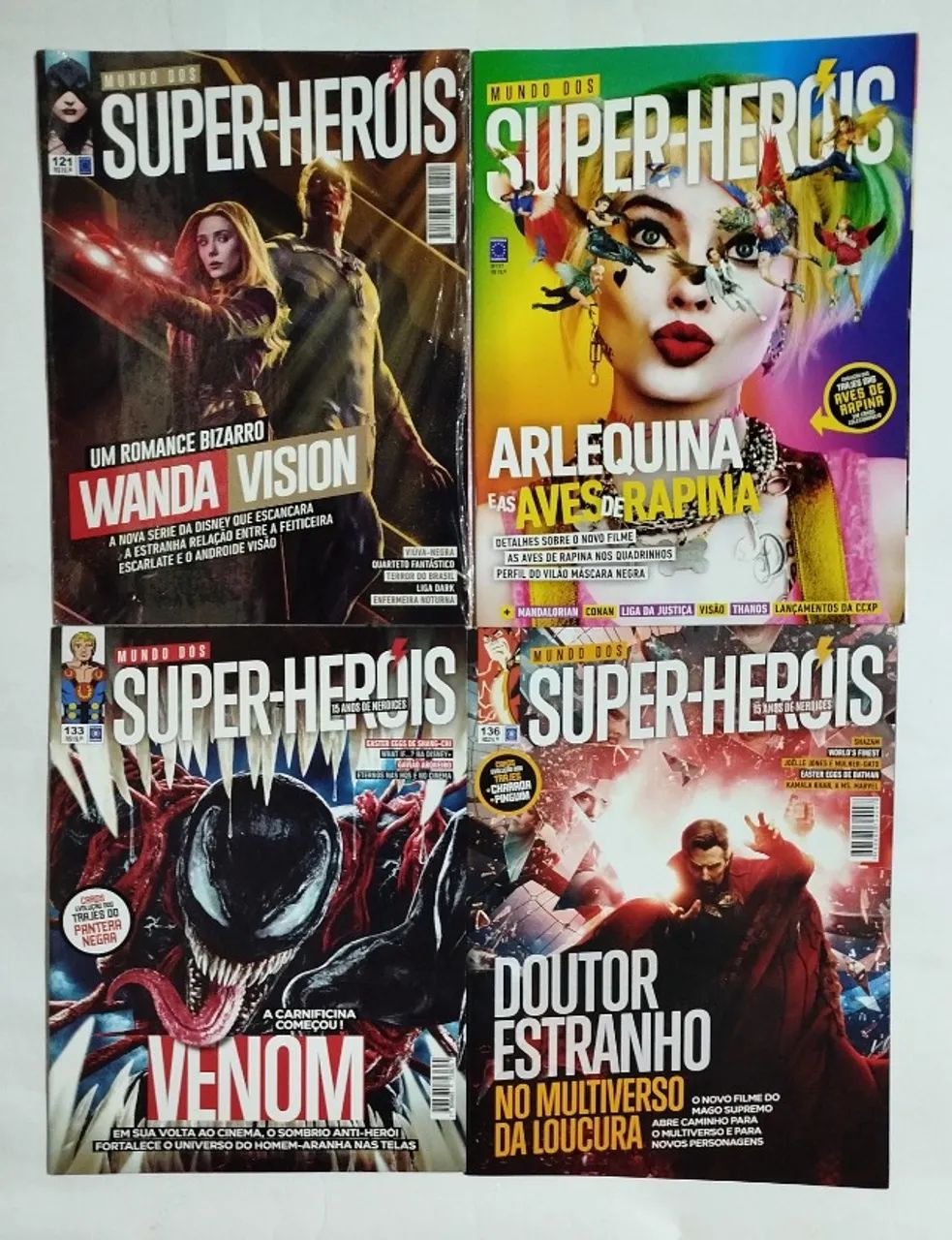 Lote Revista Mundo Dos Super Heróis E Mundo Nerd + Pôsteres - Foto 4