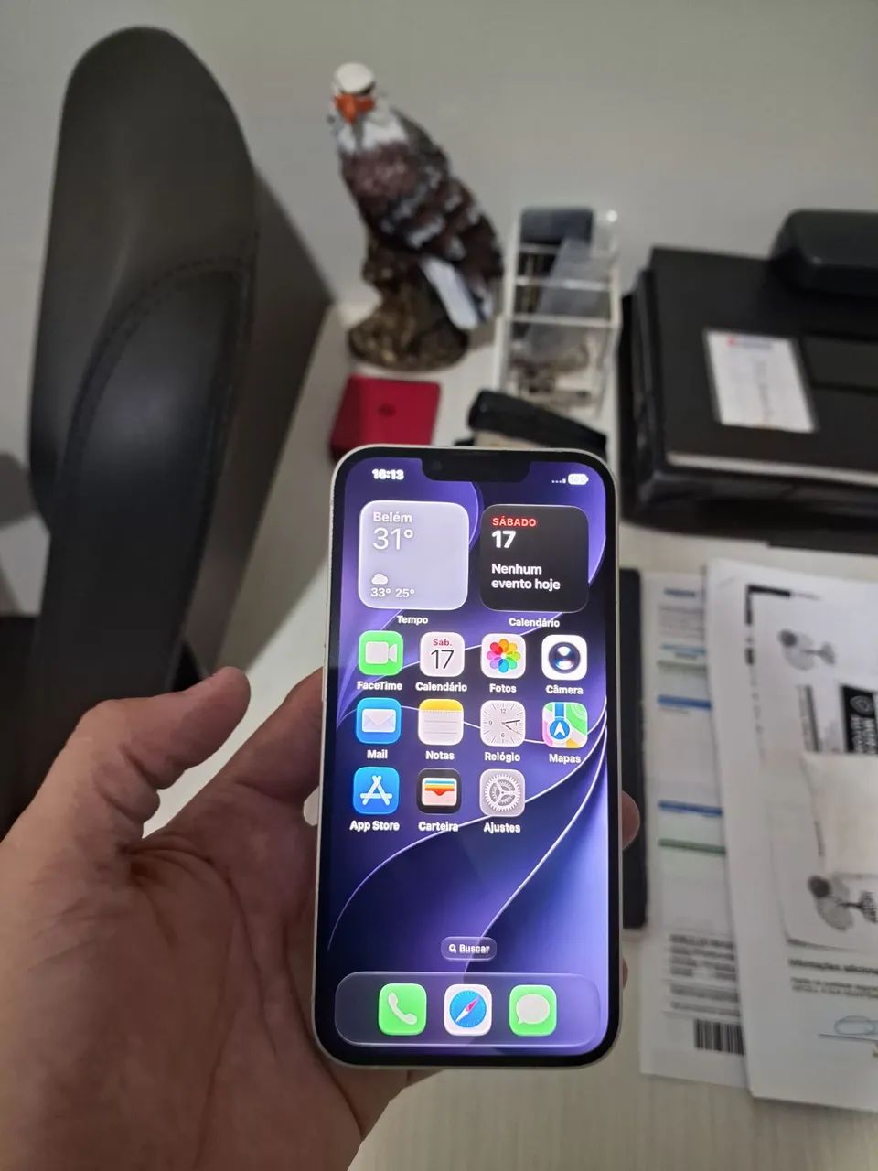 Iphone 13 128GB branco  - Foto 4
