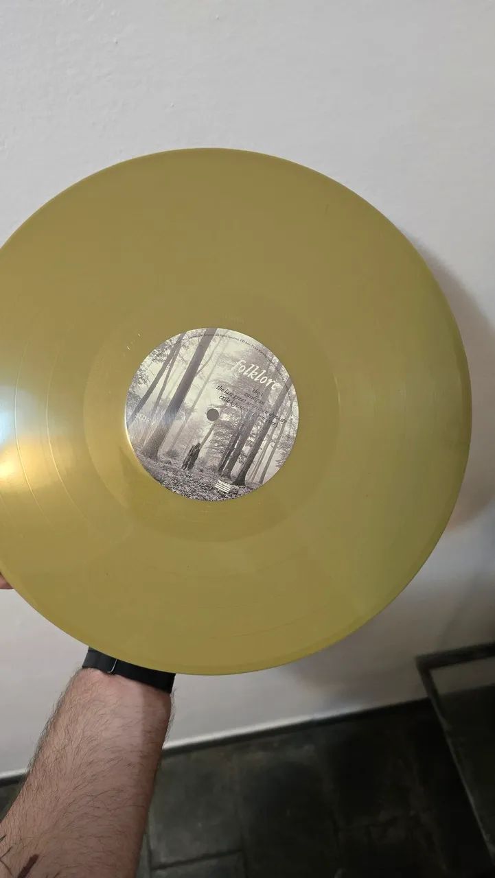 Vinil Taylor Swift - Folklore - In the trees - Gold - Foto 3