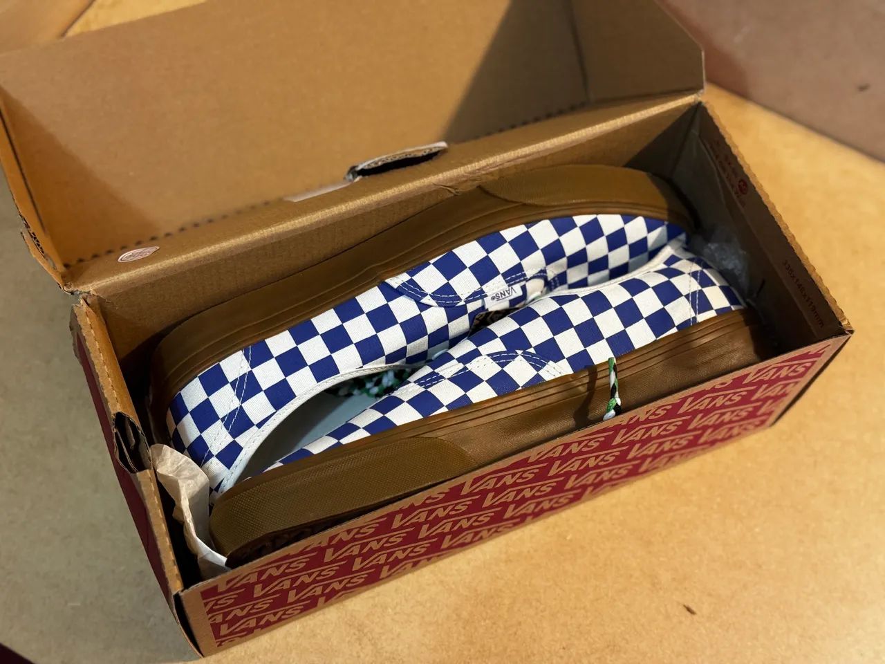 Vans Autentic Checkerboard Blue/White - Foto 5