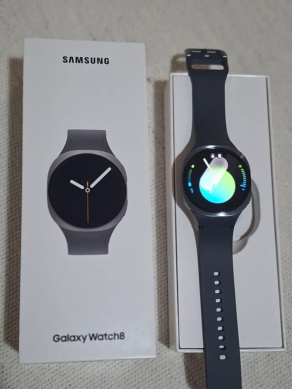 Samsung Watch 8 BT com nota e garantia