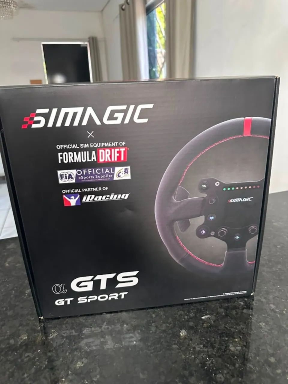 Volante Simagic GTS Sport Couro