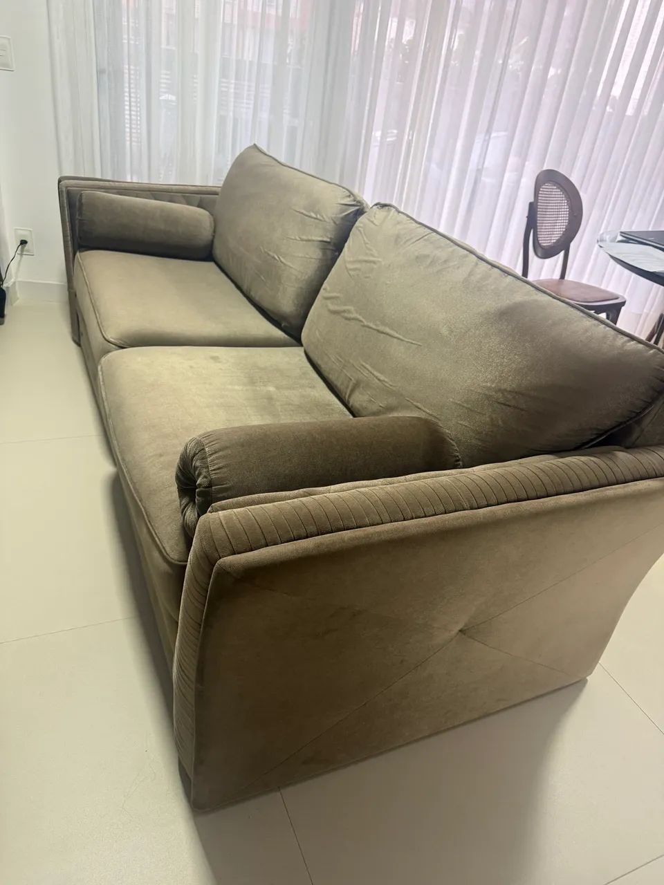 Sofá modulaque de alto padrão usado em perfeito estado. - Foto 3