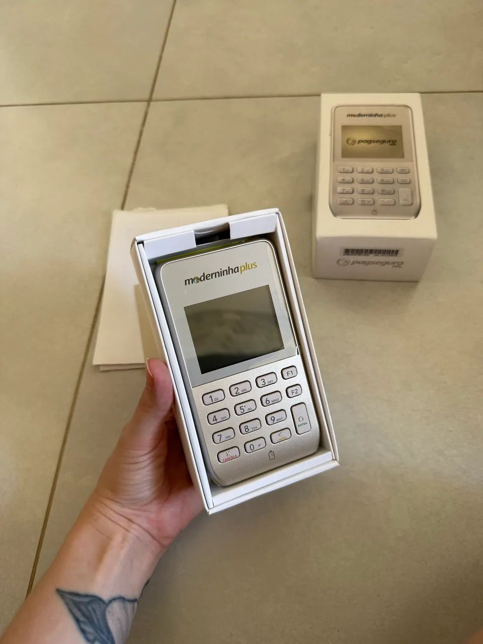 Máquina de cartão Moderninha Plus - Foto 3