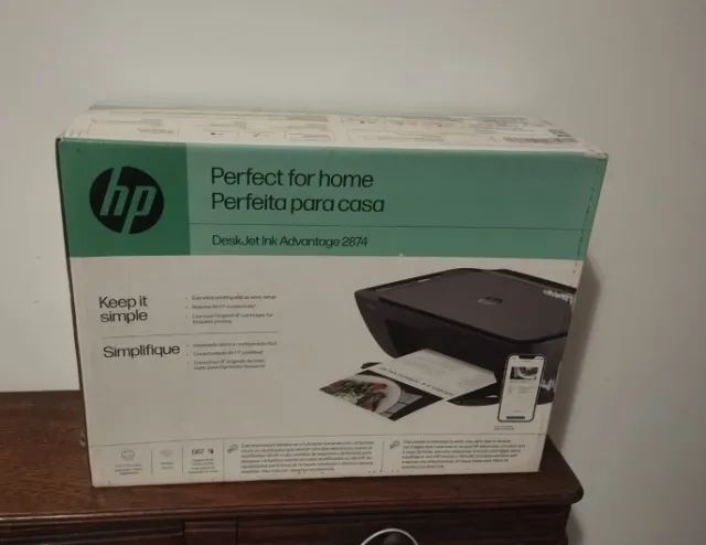Impressora "DeskJet Ink Advantage 2874" - Nova. - Foto 5