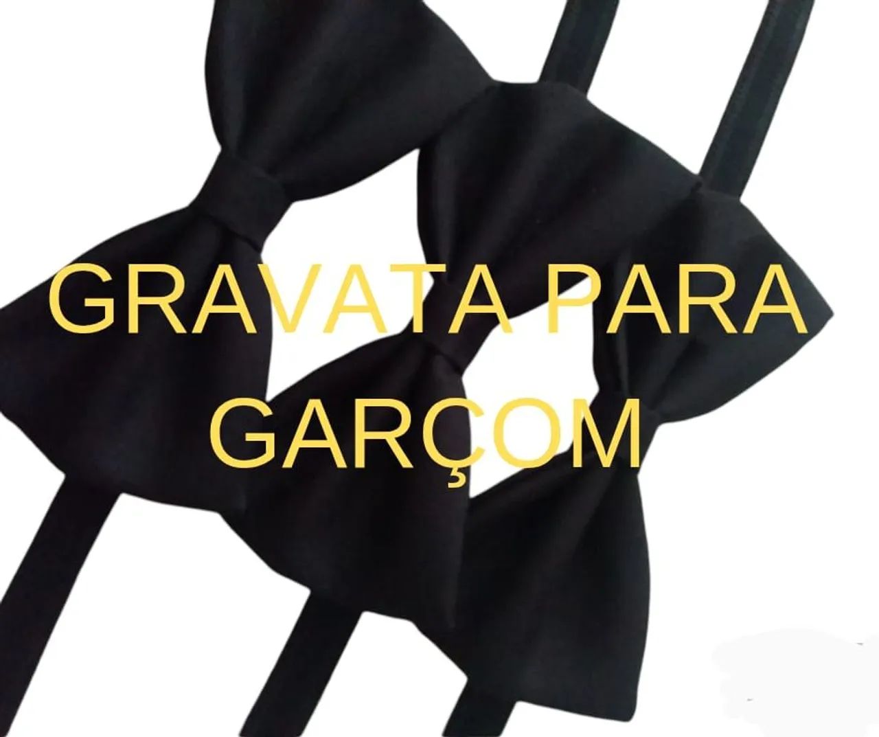 Gravata Borboleta garçom 