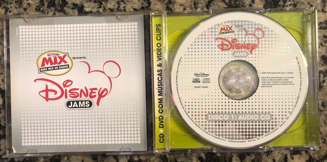 Mix Apresenta Disney Jams (CD + DVD) - Foto 2