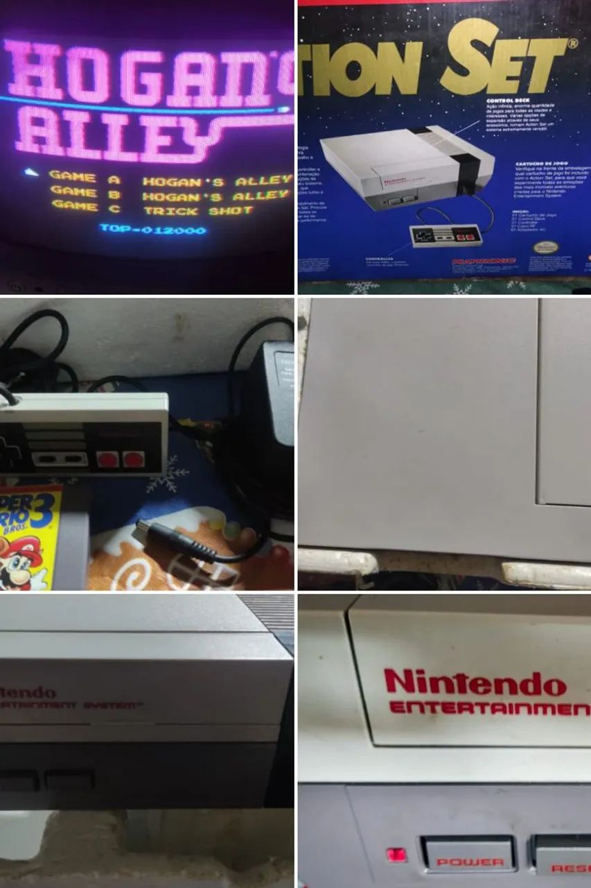 Nintendinho na caixa, completo*
