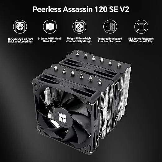Thermalright Peerless Assassin 120 Se V2 Cpu Air Cooler - Foto 3