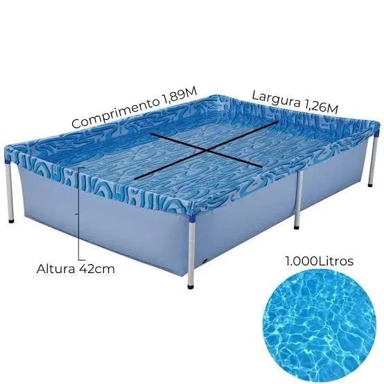 Piscina 1.000 litros 