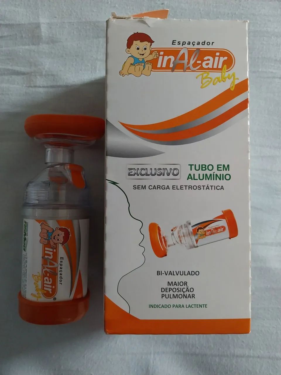 Espaçador - Bombinha para Criança com Asma - Marca InAl-air