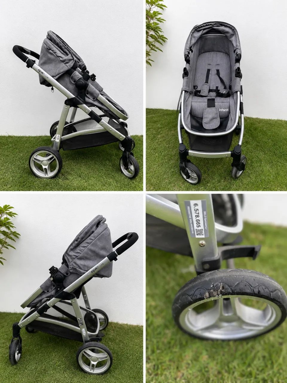 Carrinho de Bebê Infanti - Epic Lite