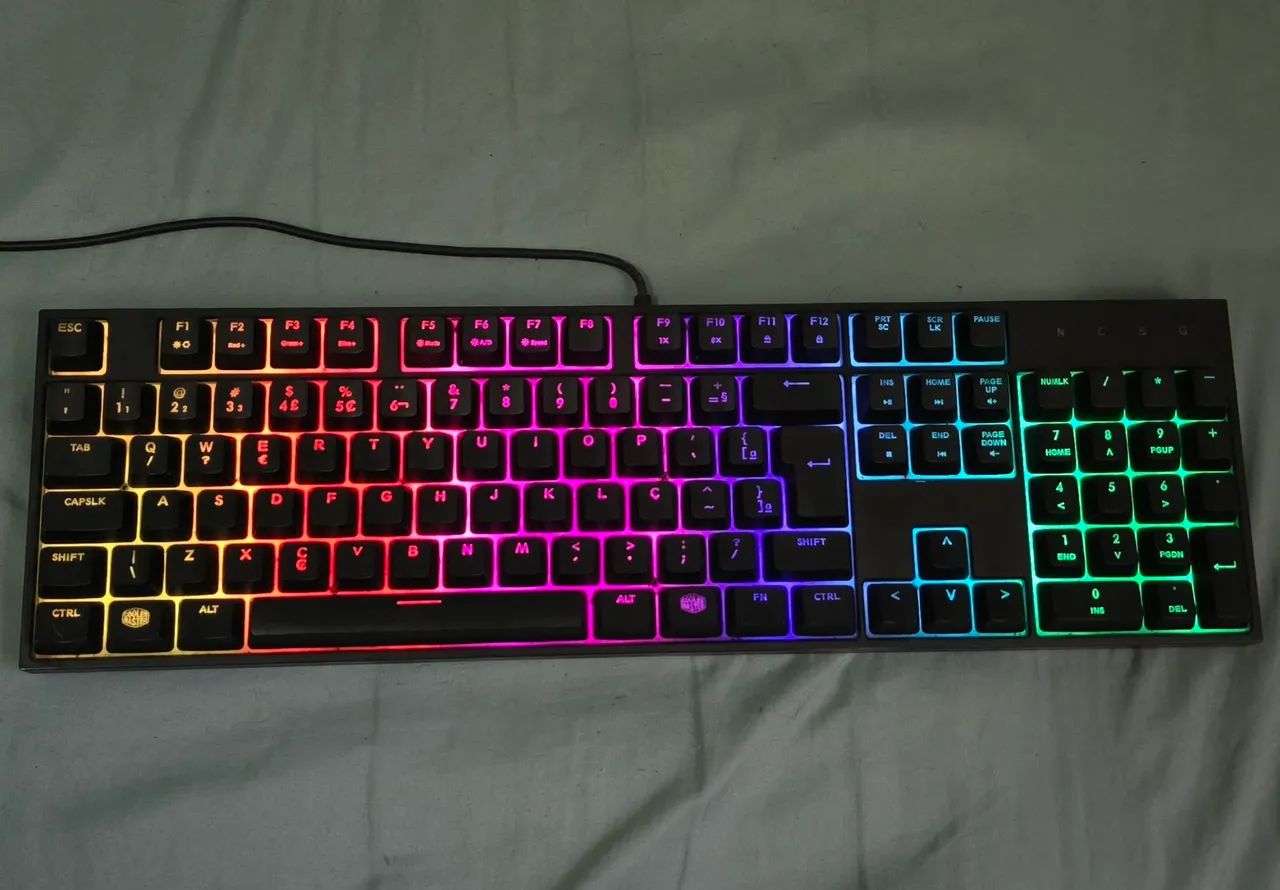 Teclado Cooler Master Masterkeys Lite L RGB