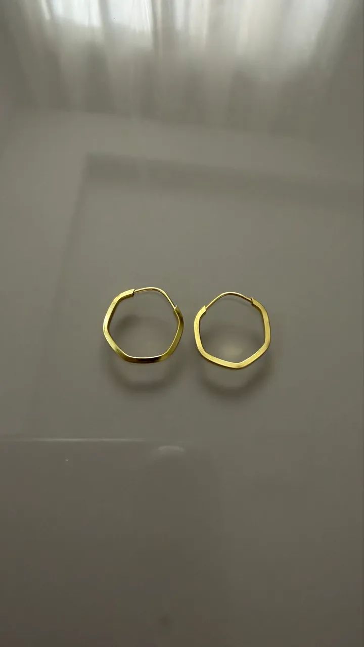 Brinco de ouro - Argola  - Foto 2