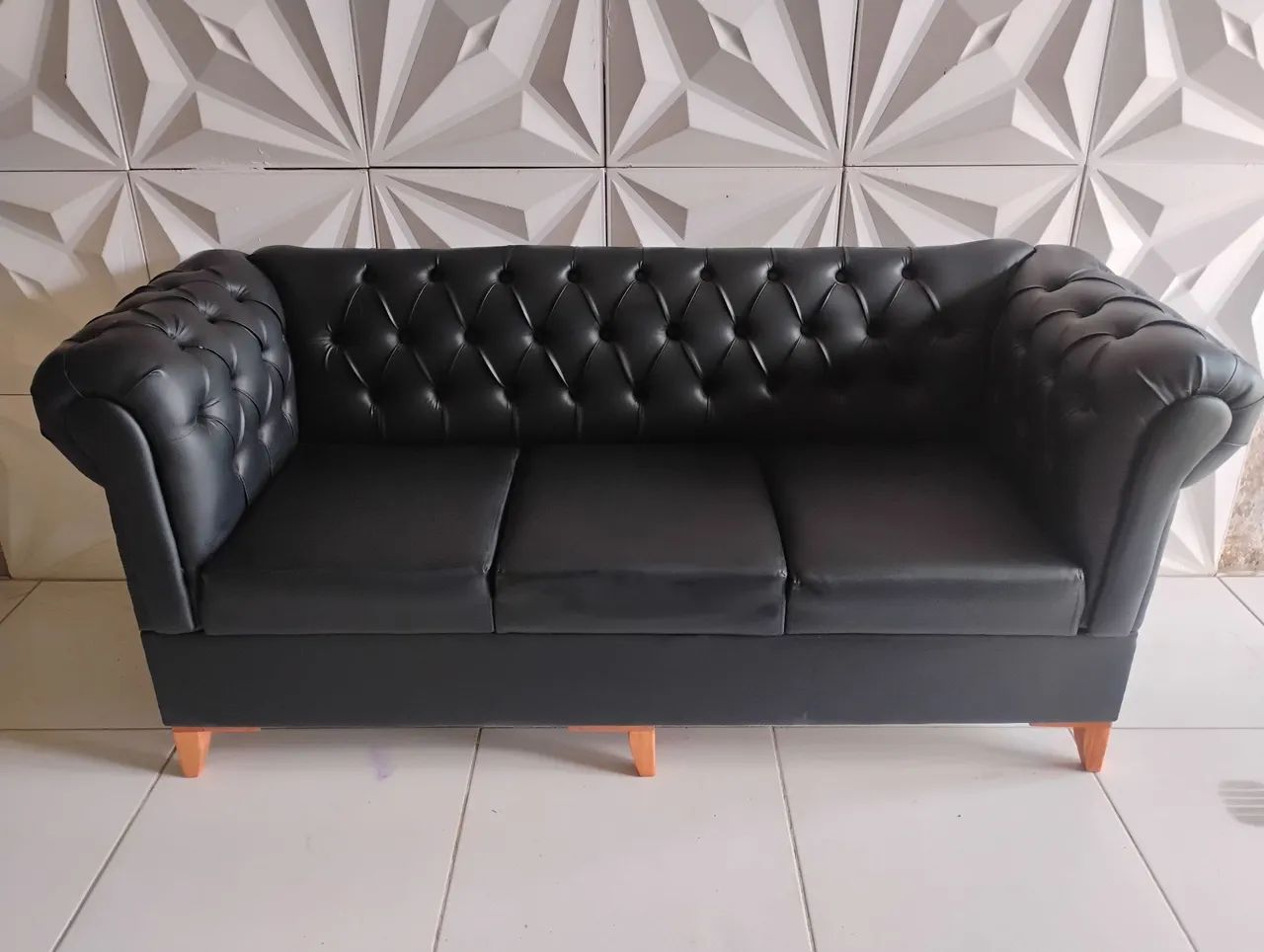 Chesterfield de 3 lugares  - Foto 2