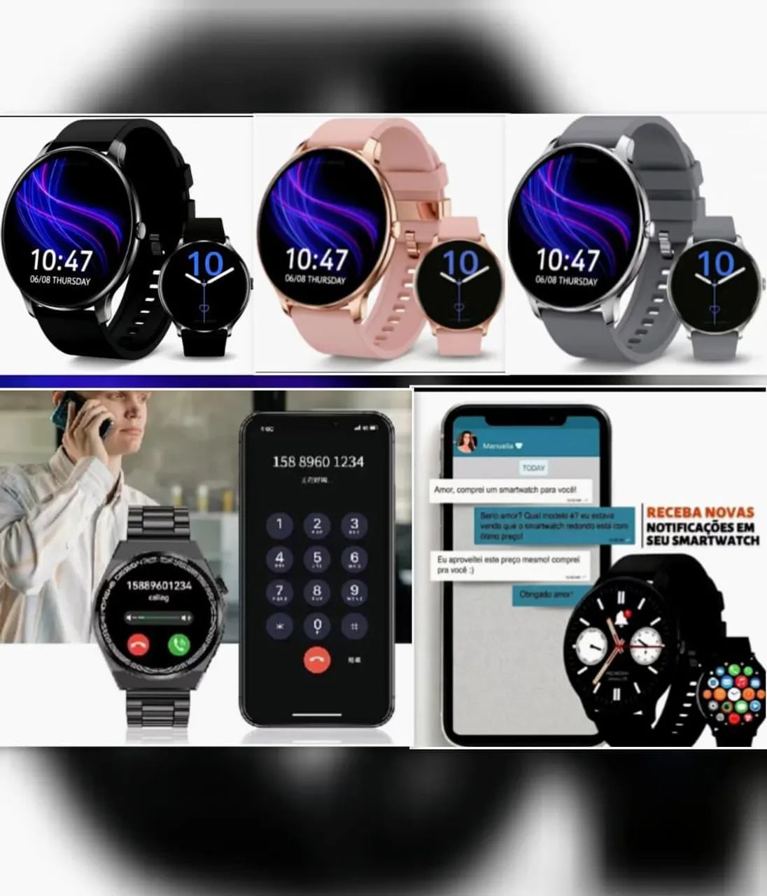 Relógio Inteligente Smartwatch 