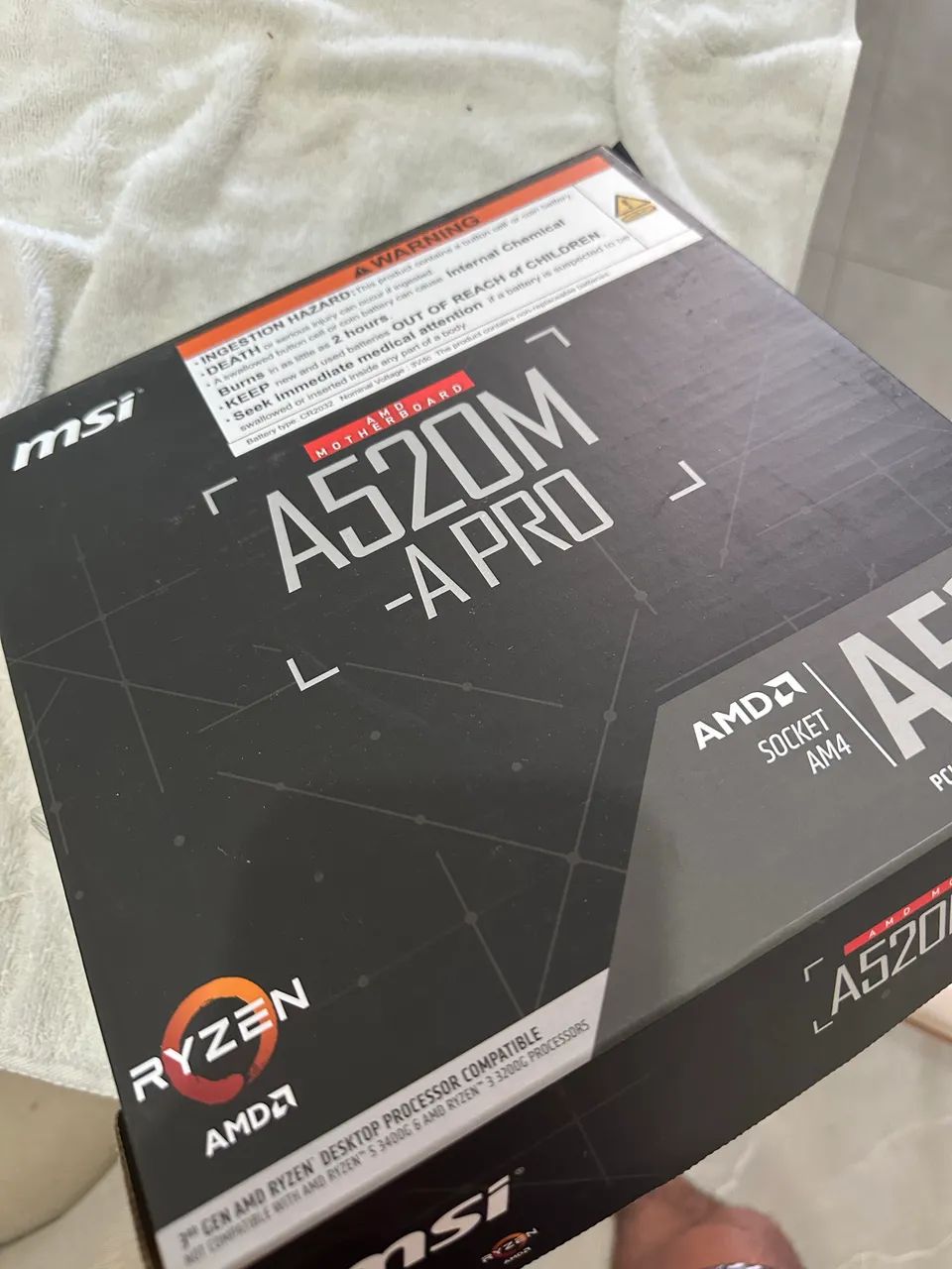 Placa mãe MSI A520M-A PRO - Foto 2