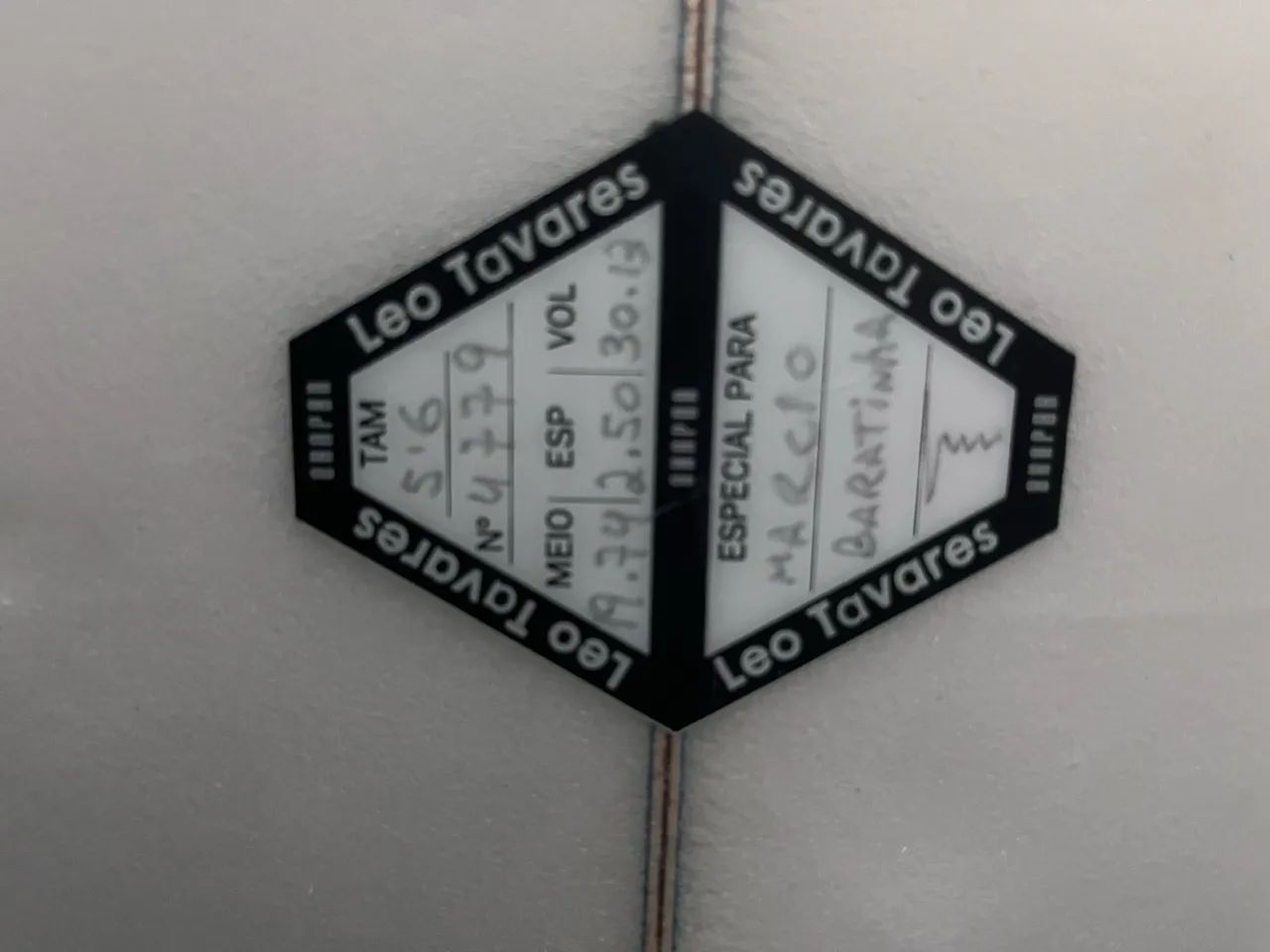 Prancha de Surf 5.6 (30,1L) Léo Tavares - Foto 2