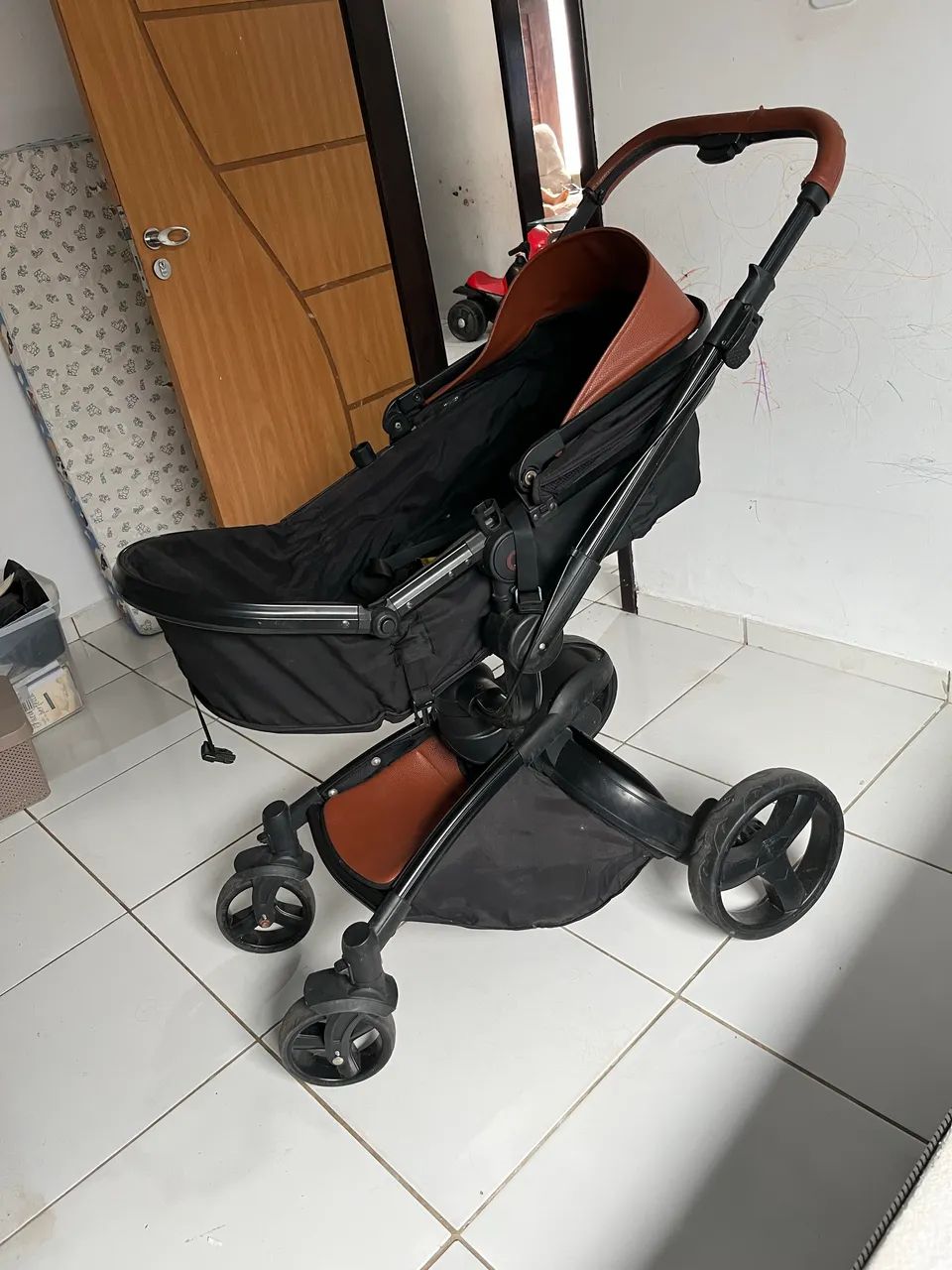 Carrinho de bebê 360° - Foto 5