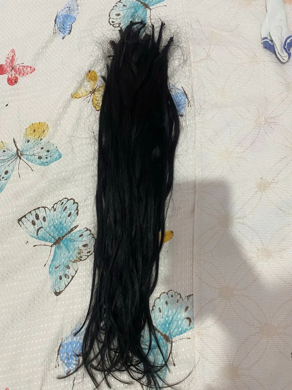 Cabelo liso ondulado 