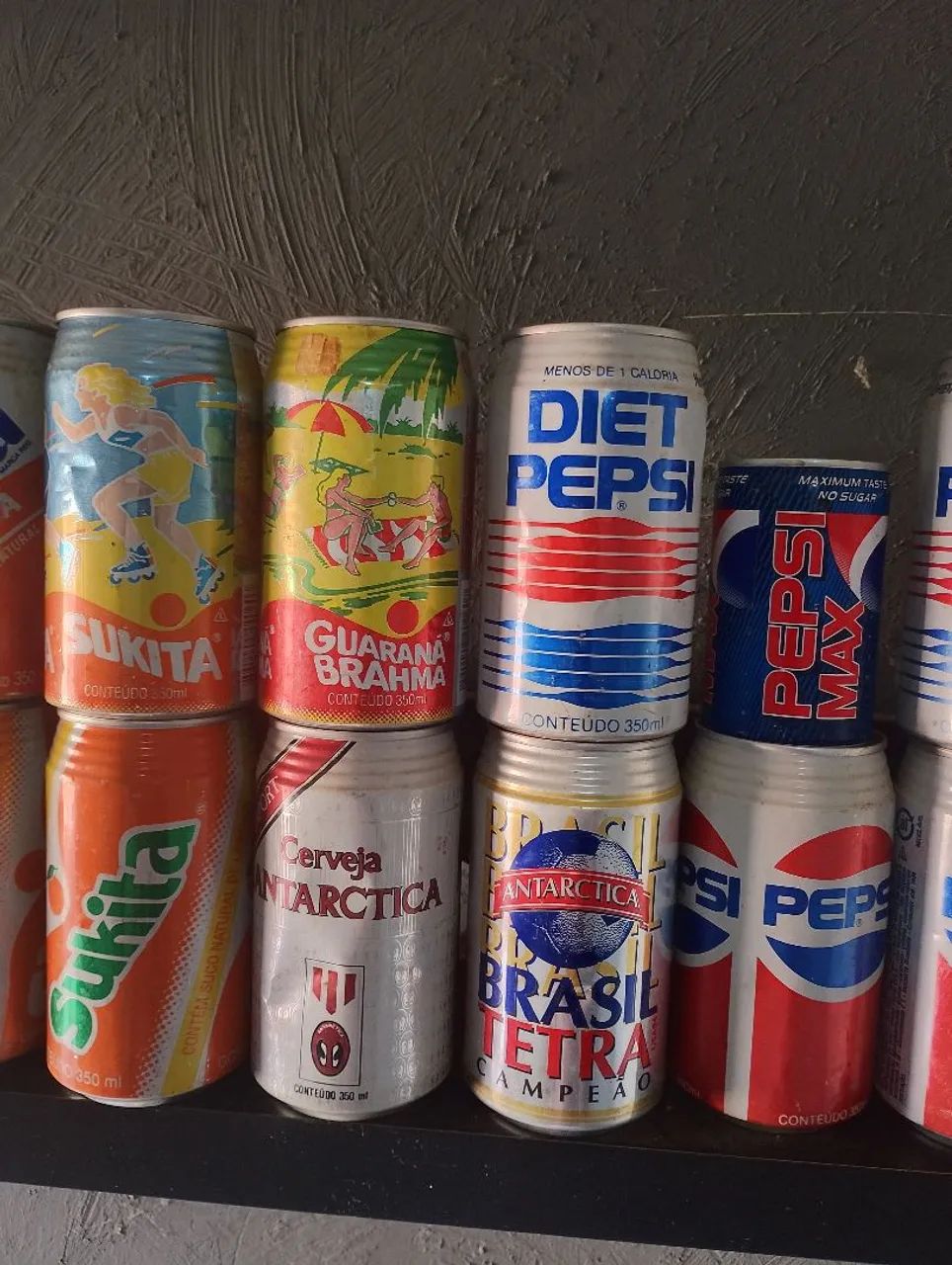 Latas de alumínio anos 90  - Foto 3