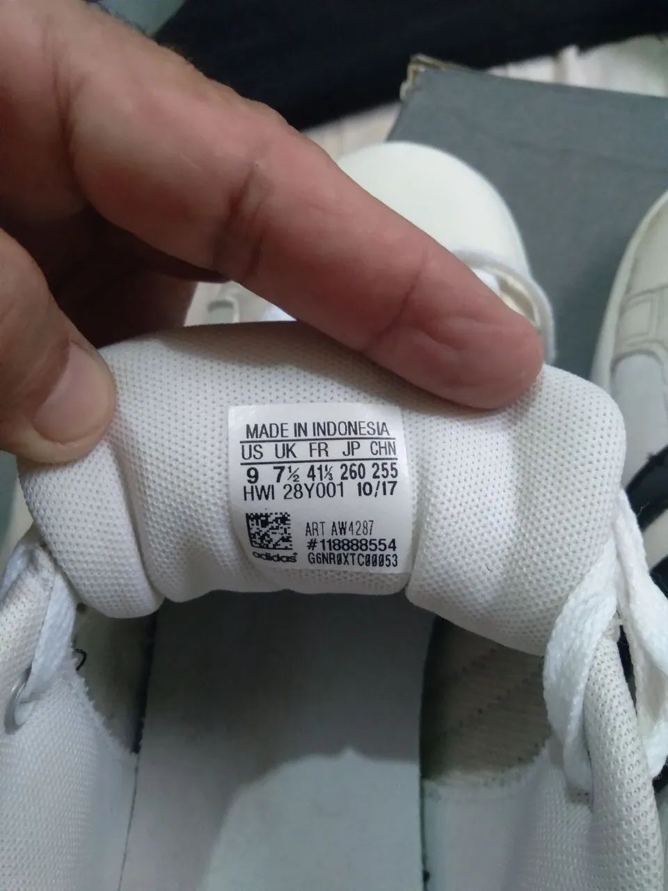 Tênis adidas branco original  - Foto 5