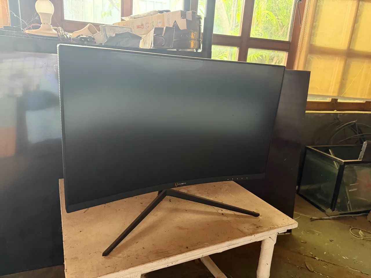 Monitor Aoc curve 24 polegadas , sem uso e sem a fonte 