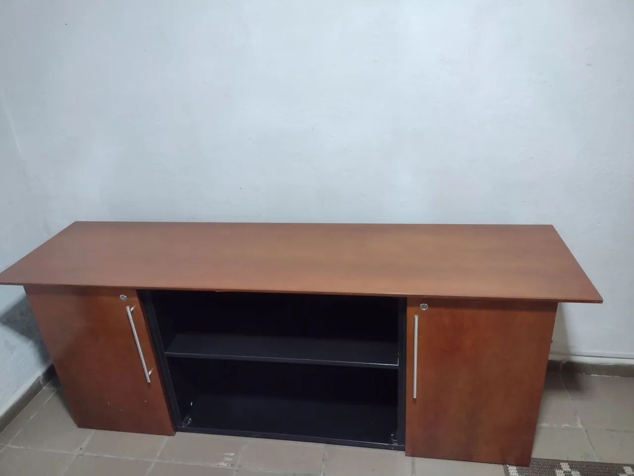 Escrivaninha, rack madeira