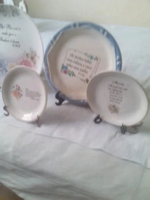 Pratos decorativos  . - Foto 2