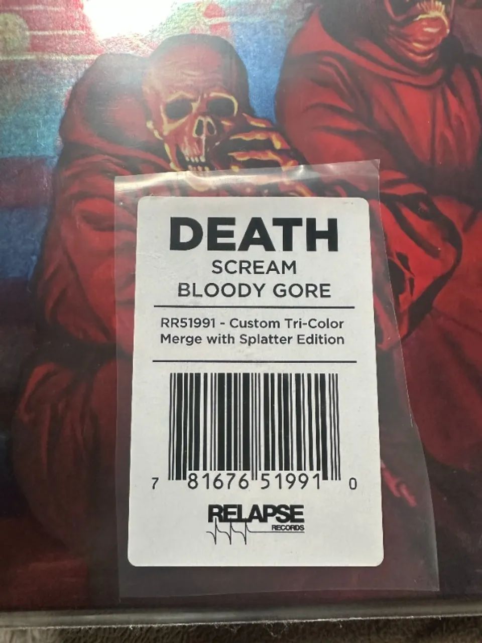 Death - LP - Scream Bloody Gore - Novo - Foto 3