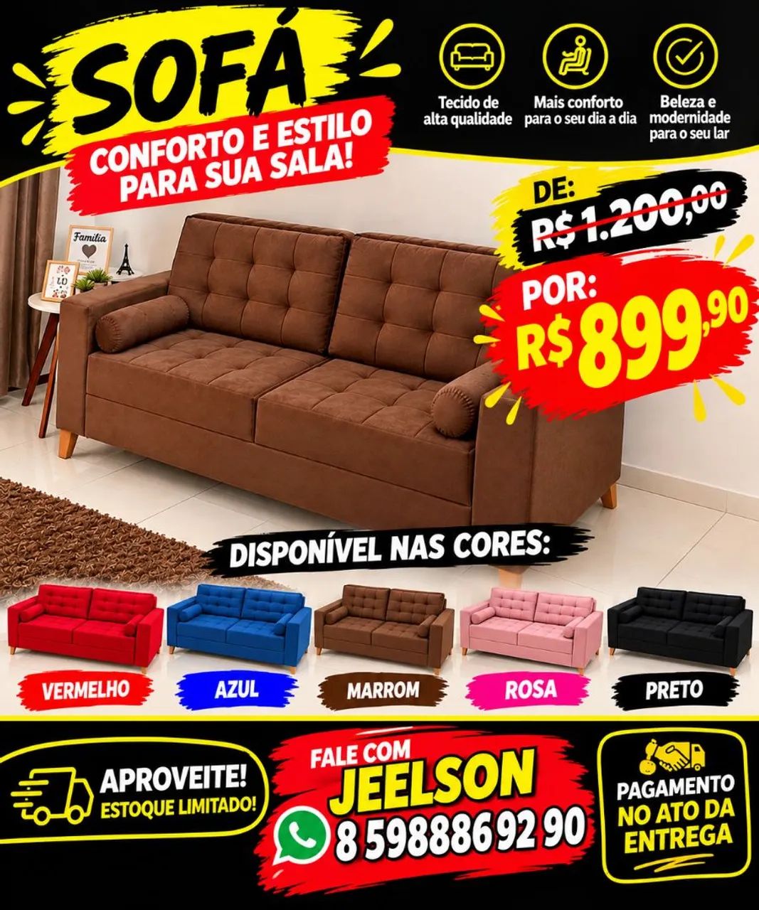 CONFORTO ,QUALIDADE, E AGELIDADE - Foto 2