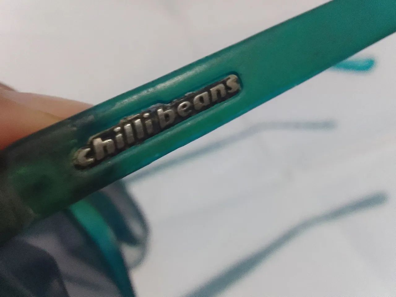 Óculos marca Chilli beans armação verde feminino  - Foto 3