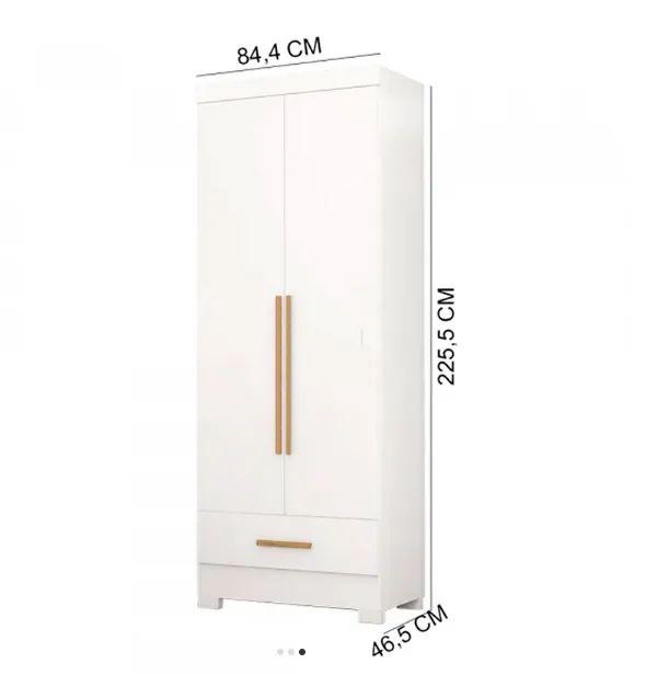 Guarda Roupa Smart Rodial Branco - Foto 3