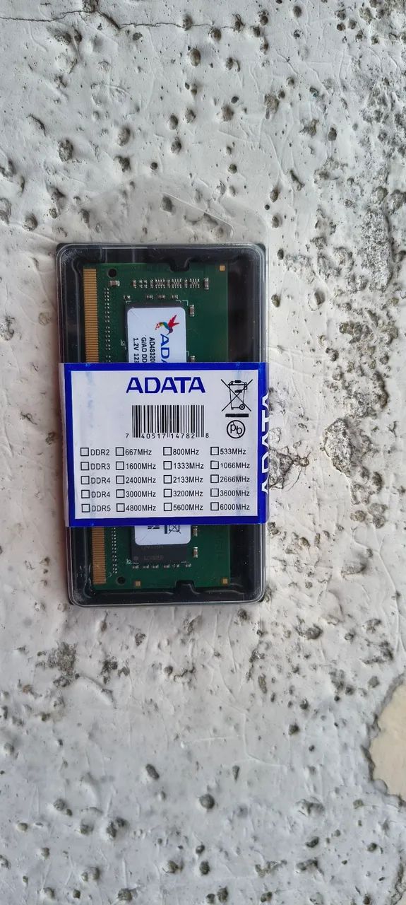 memória ram Adata original DDR4 3200 mhz notebook lacrada  - Foto 3