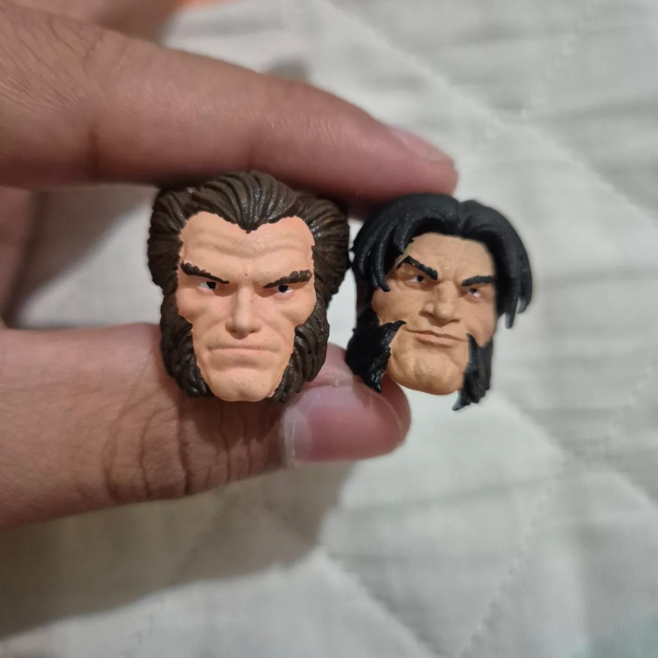 2 Head Custom WOLVERINE (LOGAN)
