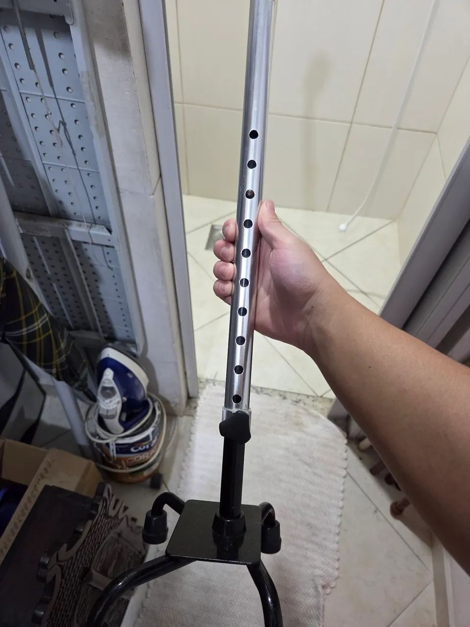 Bengala Articulada de 4 Pés Mercur (Anatômica e Regulável) - Foto 4