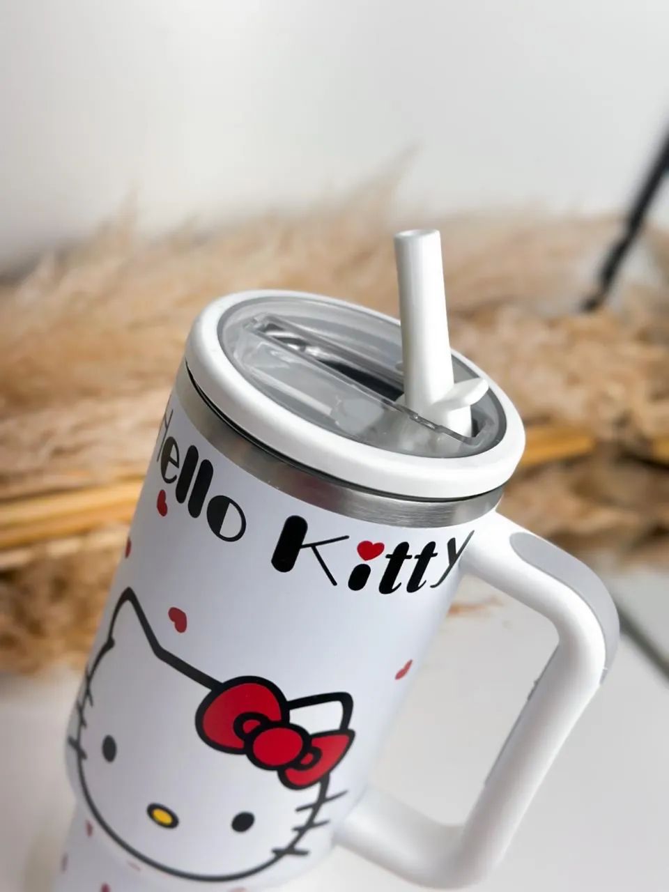 COPO TÉRMICO HELLO KITTY 1200ml - Foto 4