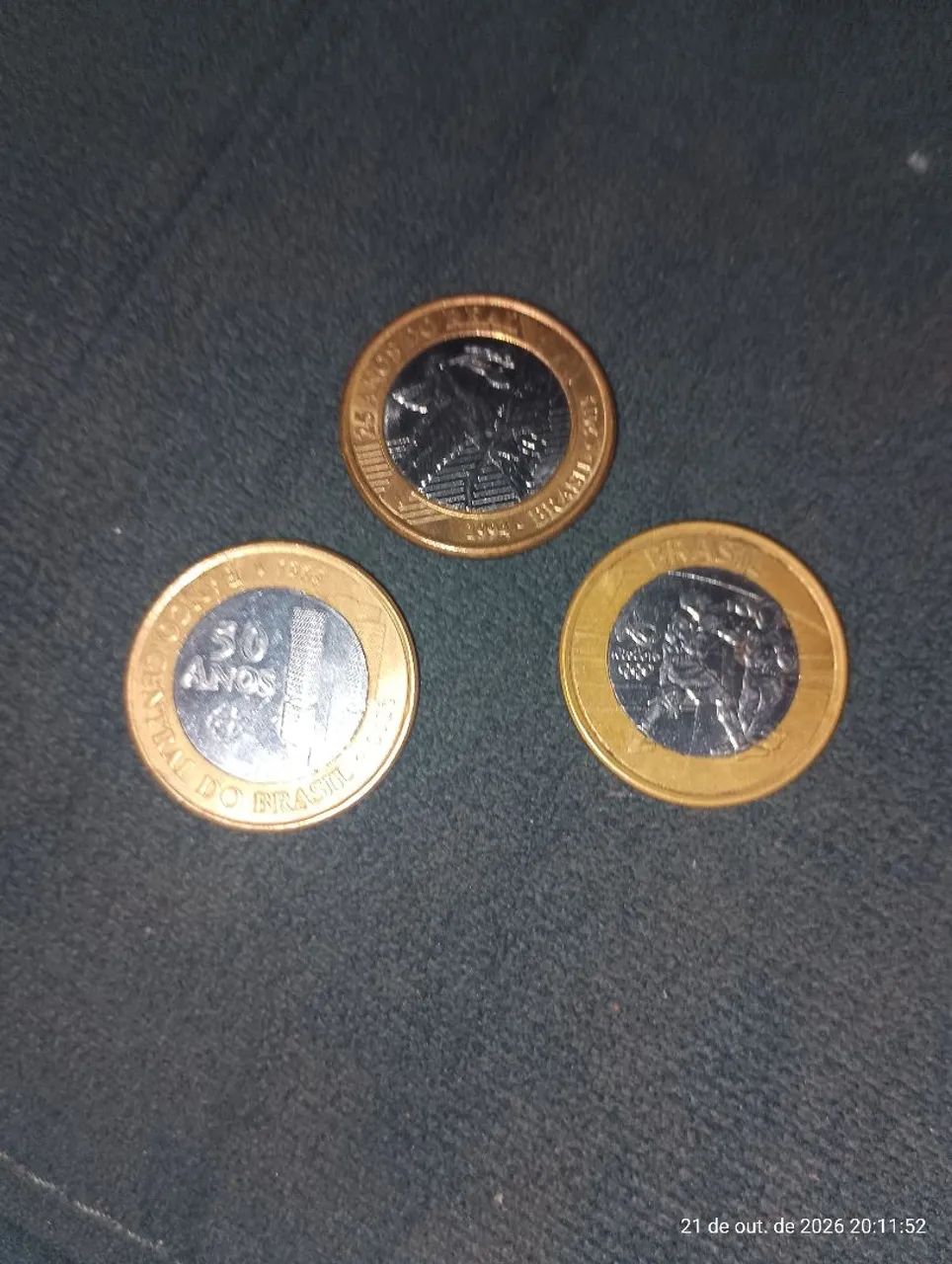 Moedas de coleção 